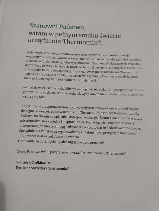 Książka Proste pomysły THERMOMIX