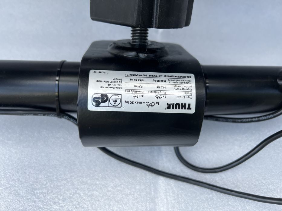 Bagażnik na haka na 2 rowery firmy THULE EUROWAY 940