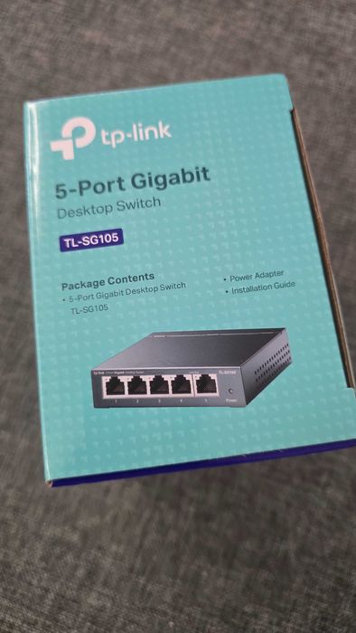 Switch TP-Link TL-SG105 5 Portas Gigabit