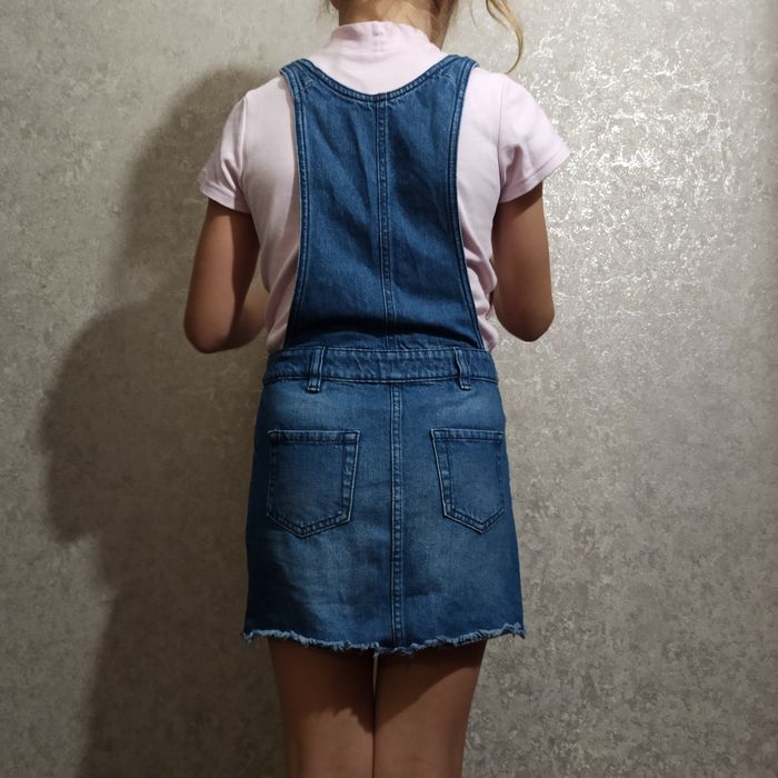 Джинсовый сарафан р. 134