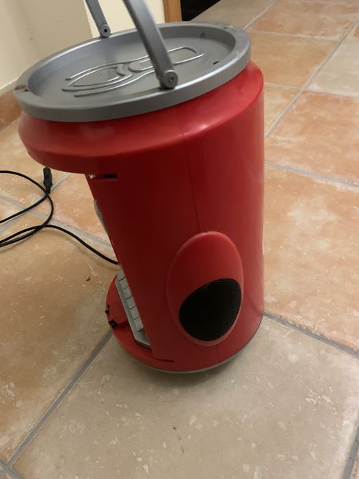 Aparelhagem Radio cassetes old vintage Coca cola