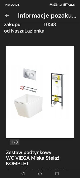 Zestaw podtynkowy viega nowy