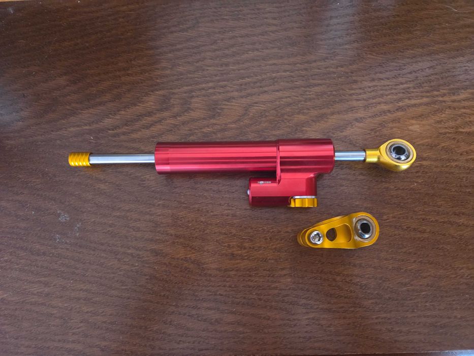 Демпфер руля мотоцикла лінійний універсальний  (steering damper)