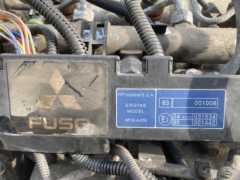 Silnik Mitsubishi Fuso Canter 4P10 3.0 euro6 14rok wtryski turbo