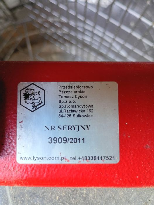 Miodarka Łysoń Ręczno elektryczna