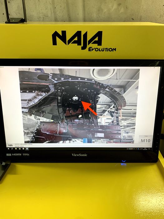 System pomiarowy karoserii Celette Naja 3D Pomiar blacharski