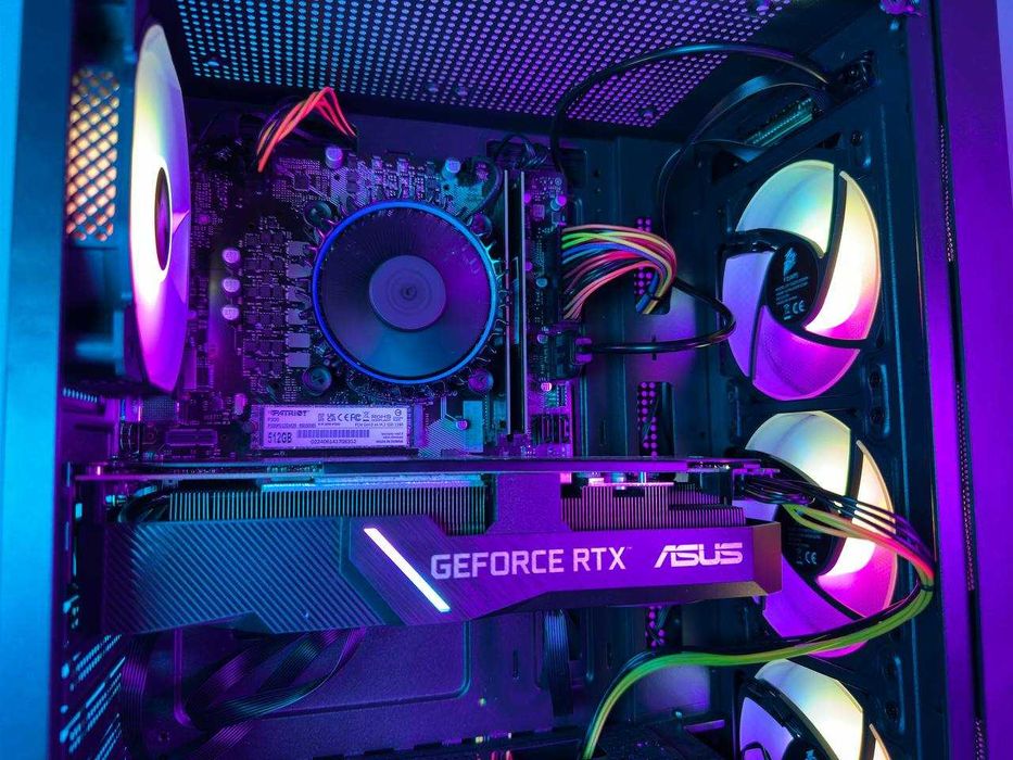Ігровий ПК Intel 12100F/RTX 2070/16GB ОЗУ/512GB SSD