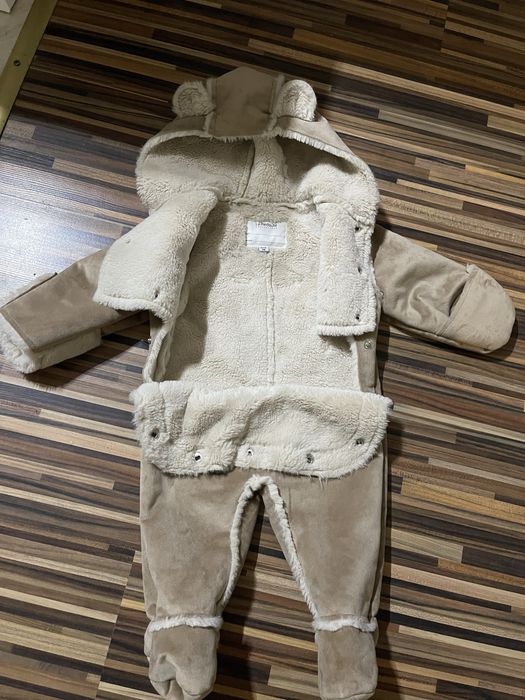 Kombinezon zimowy kożuszek