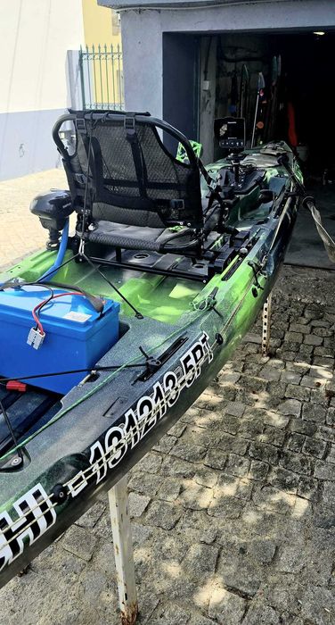 Kayak Radar 135 com motor Electrico, pedais Helix e Sonda dragonfly-5