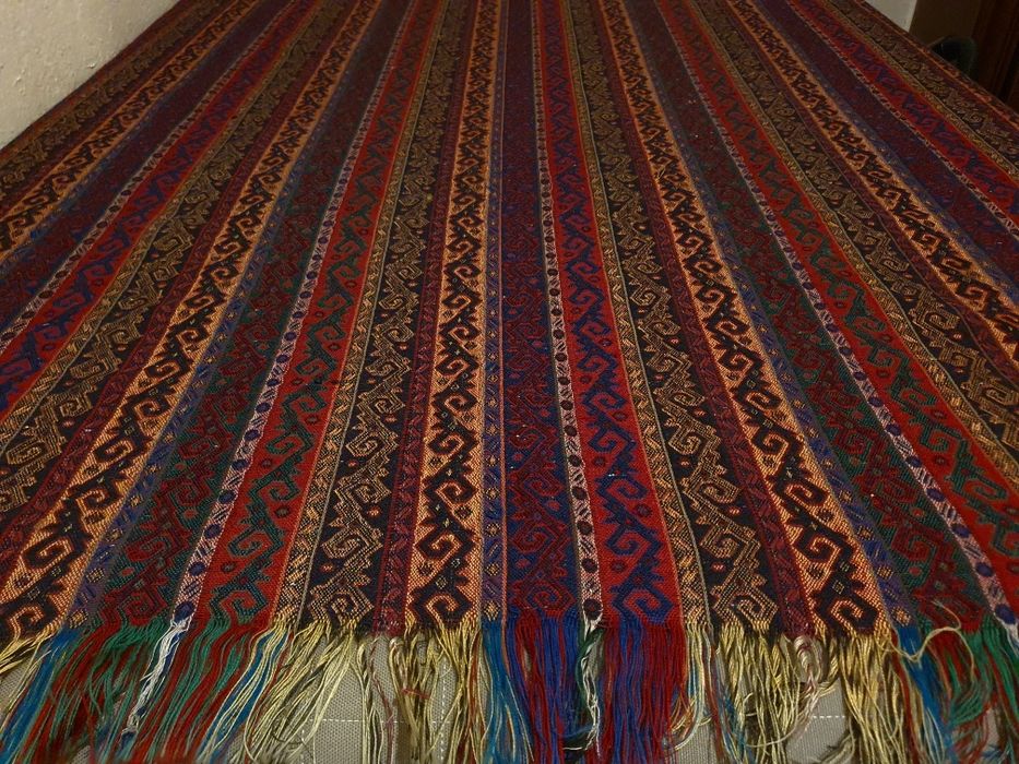 Kilim, dywan, narzuta, obrus ręcznie tkany, Turecki, przywieziony z Ka