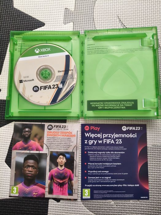Gra na Xbox FIFA 23 series x super stan