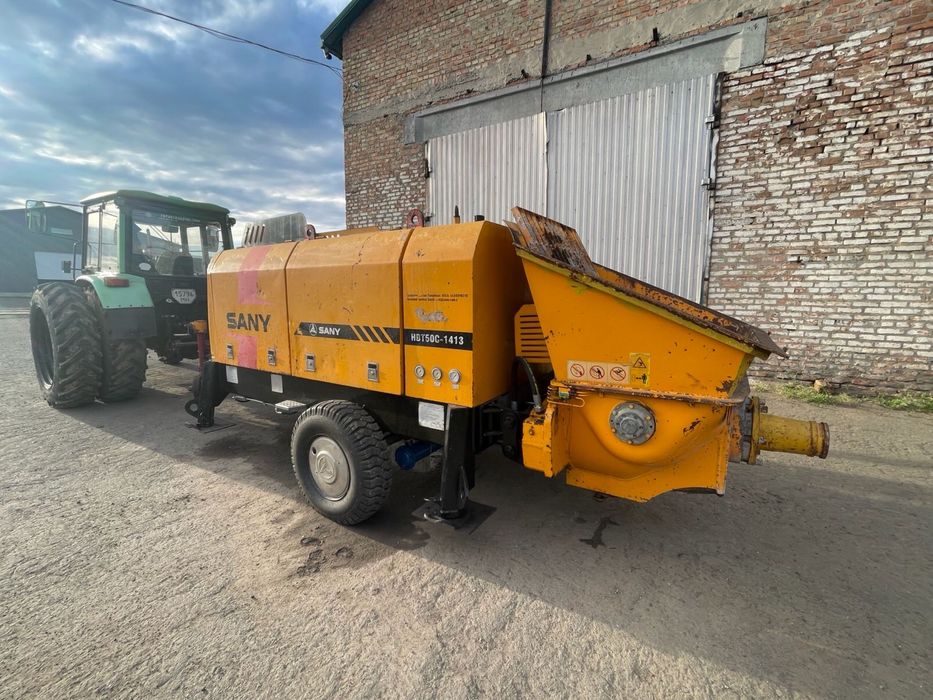 Стаціонарний бетононасос SANY HBT50C-1413