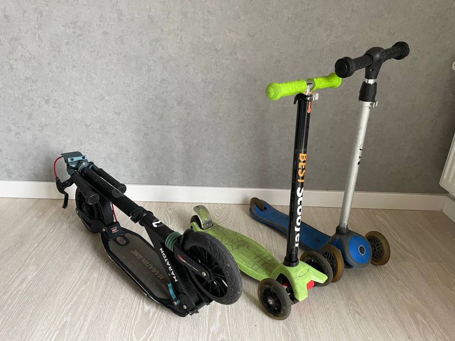 СРОЧНО! Двухколесный самокат Складной Explore Scale Sports Велосипед