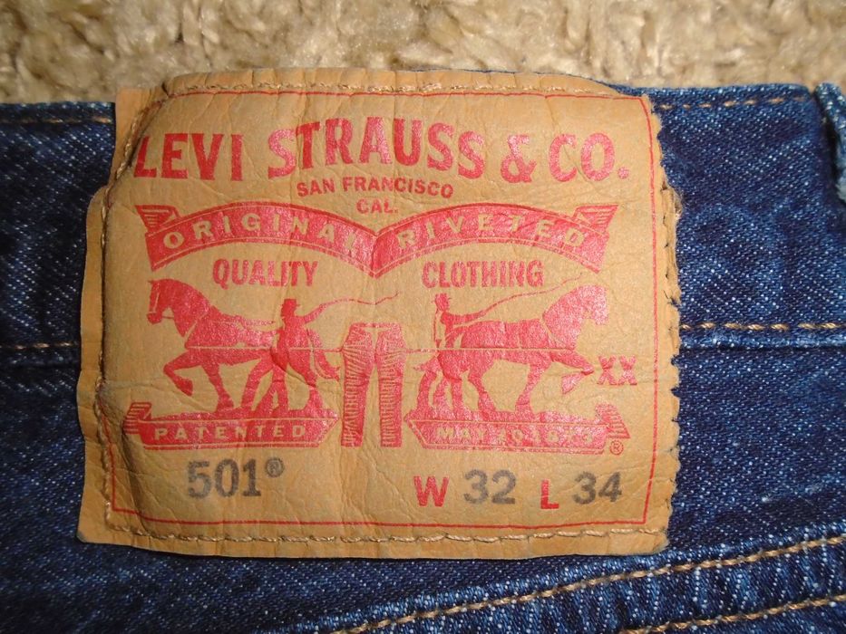 Джинсы Levis 501 USA W32 L34