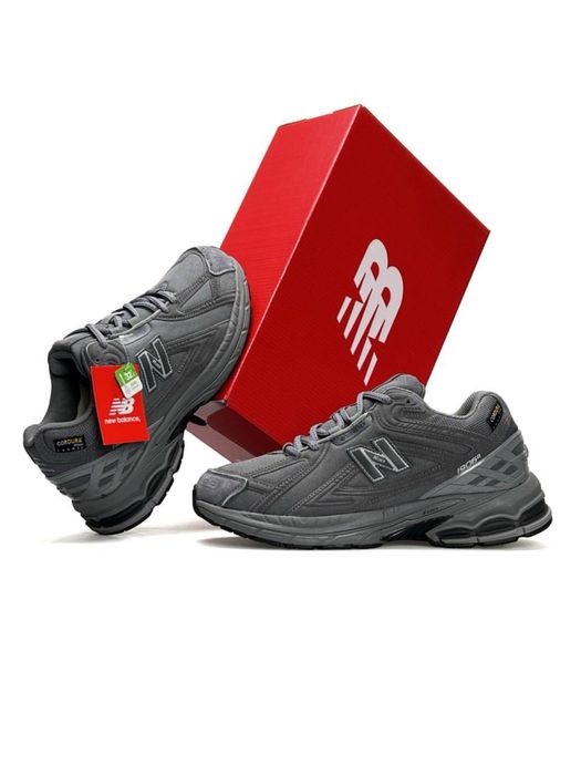 ВСІ МОДЕЛІ New Balance 1906R Fur Grey Gore tex зимові теплі