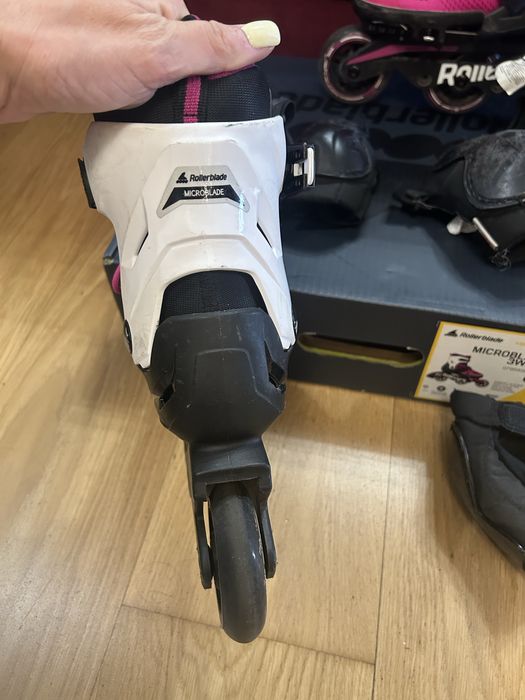 Ролики rollerblade 3 wd g 28-32 та захист oxelo