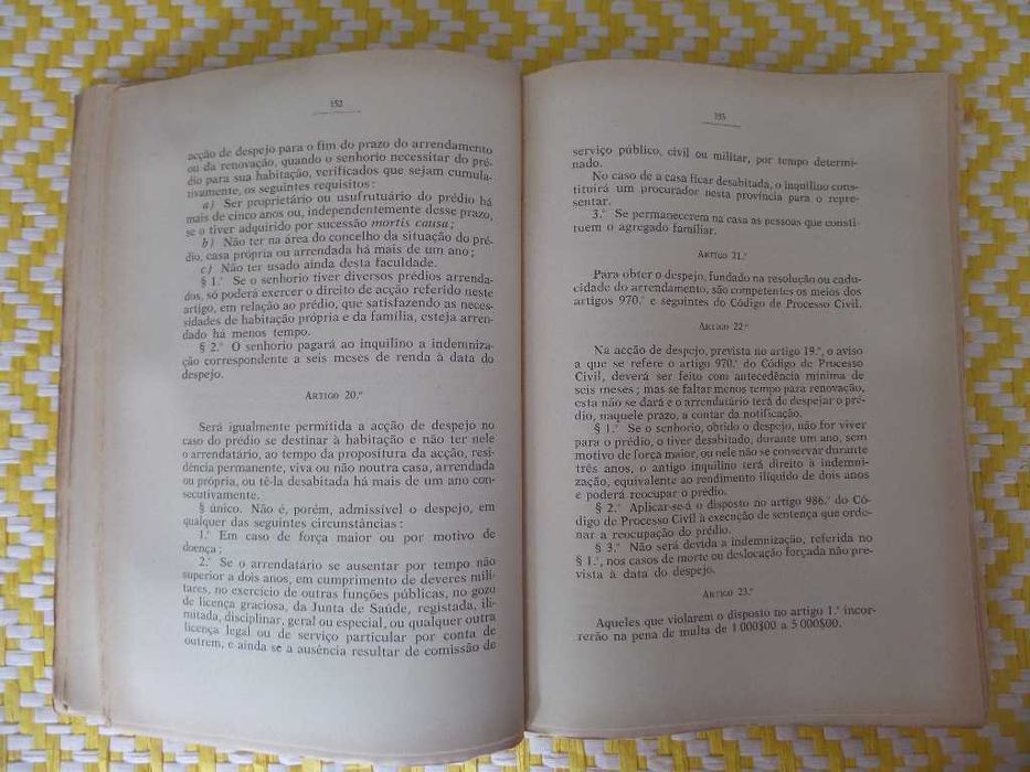 Inquilinato civil e comercial no Ultramar