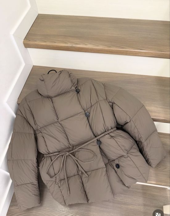 Пуховик ZARA ZW Collection куртка зима