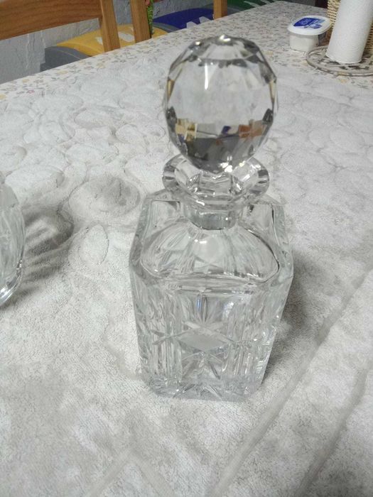 Coleção de copos de cristal Boémia