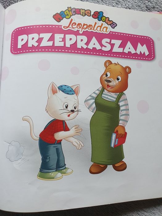 Magiczne słowa Leopolda PRZEPRASZAM Wyd. ARTI