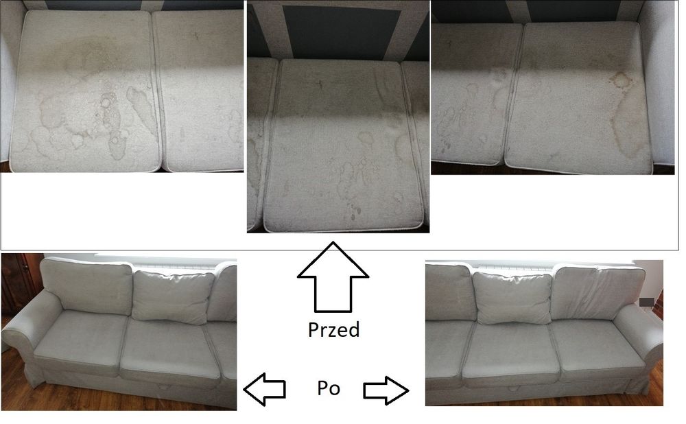 Pranie tapicerki kanap krzeseł materacy dywanów wykładzin czyszczenie