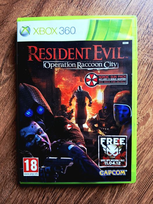 Resident Evil Operation Racoon City (PL) XboX 360
