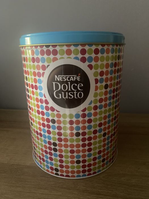 Lata/caixa para cápsulas de café Dolce Gusto