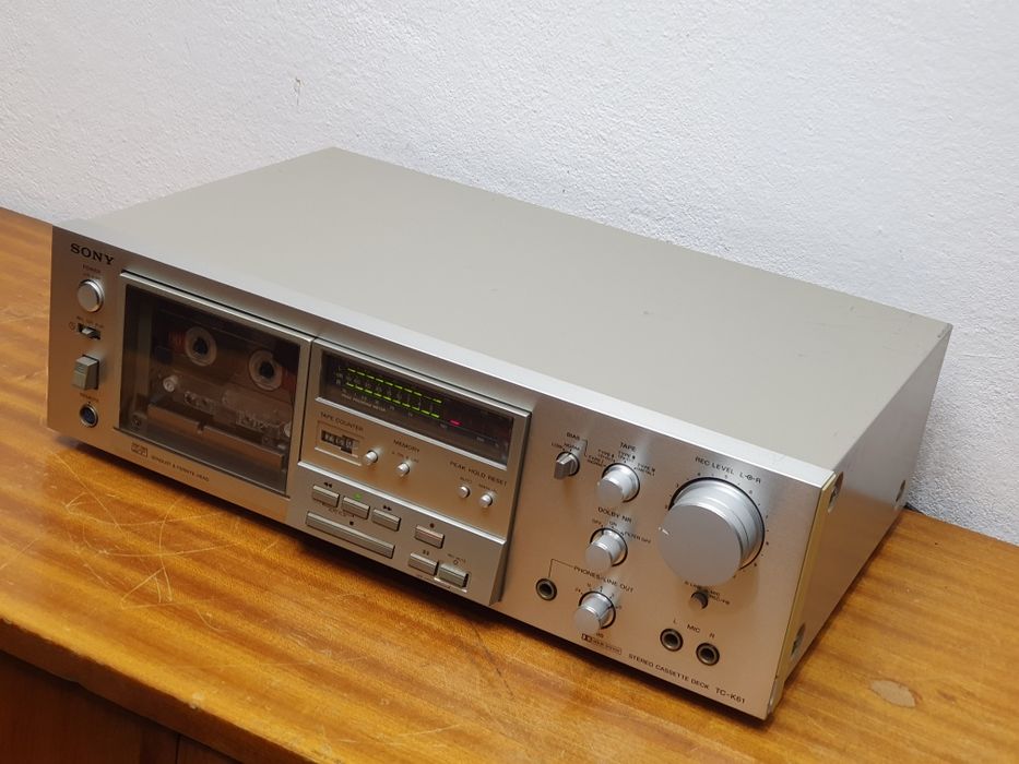 Sony TC K61 casette deck magnetofon Vintage odtwarzacz kaset