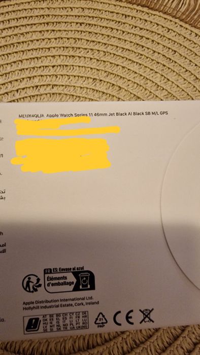 [POR ABRIR] Apple Watch Series 11 46mm Jet Black Al Black SB M/L GPS