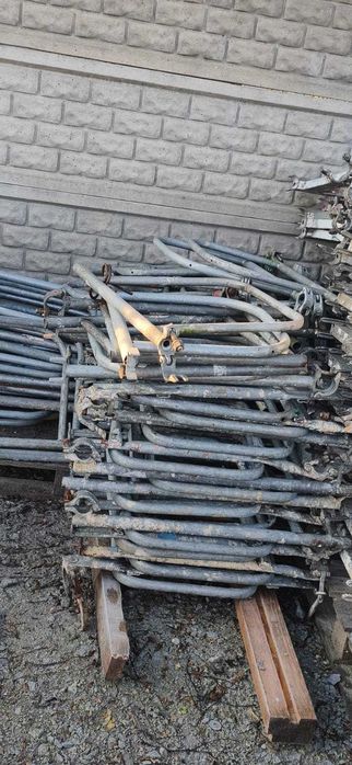 Używane rusztowanie Baumann z nowymi podestami 8x15,35 w BDB stanie