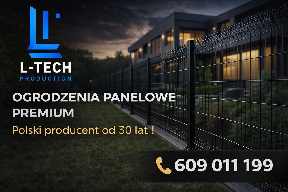 panele ogrodzeniowe 123 cm ,ogrodzenie panelowe Chojnice