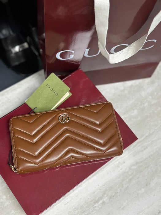 Кошелек Gucci гаманець повний комплект бутика премиум сегмент люкс якість натуральна шкіра