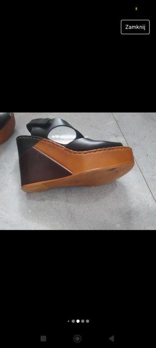 Sandały buty na koturnie Lasocki 38