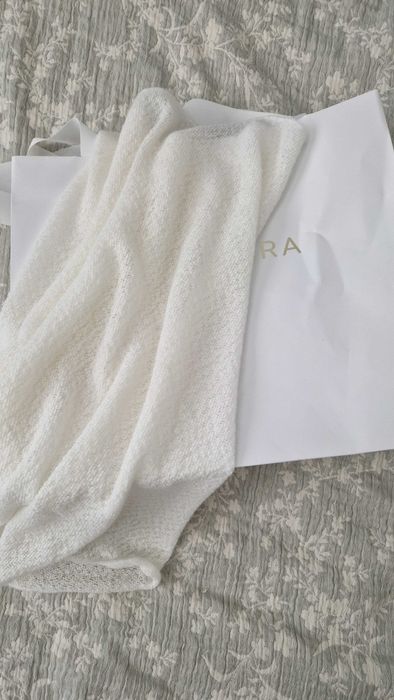 Anna Kara ślubna narzutka/komin/bolerko