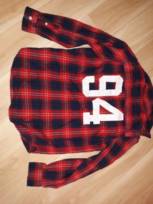 Koszule i spodnie H&M i Reserved 128