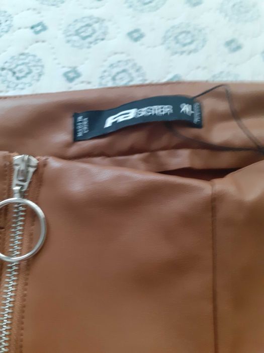 Штани жіночі екошкіра , бренд FB Sister+ гольф без рукавів