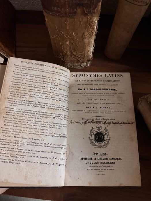 Livros Antigos - Dicionários e outros