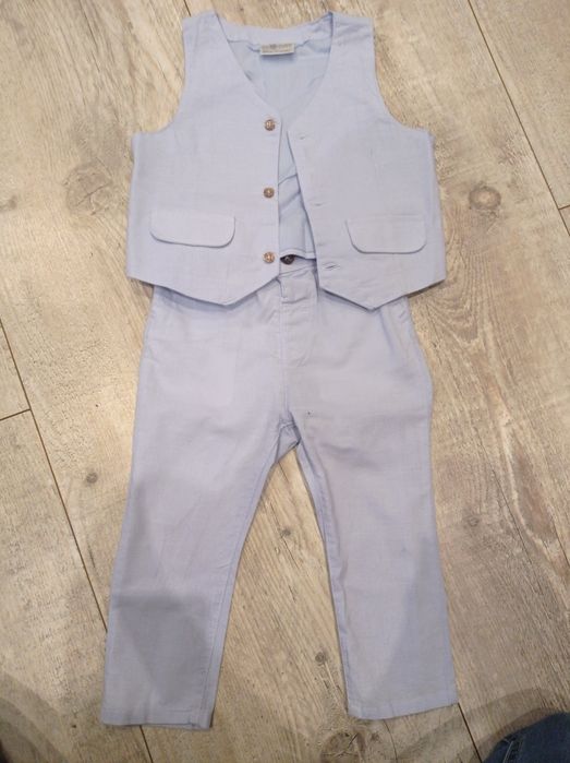 Komplet spodnie i kamizelka