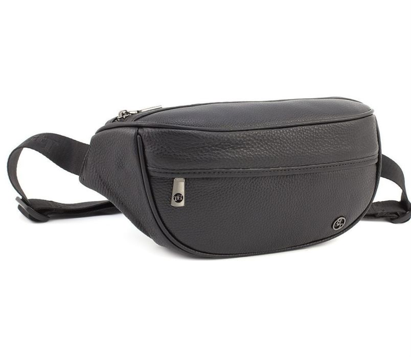 HT Leather бананка Чоловіча сумка га пояс Поясная сумка кожаная больша