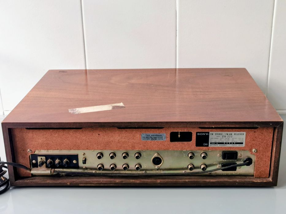 Sony STR-222 Amplificador - Sintonizador AM/FM + Colunas Sony SS-485