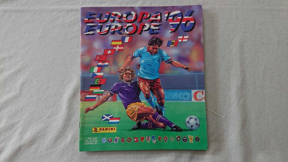 PANINI - Espanha 82; Euro 88; Euro 96 ; USA 94; México 86; Ásia 2002