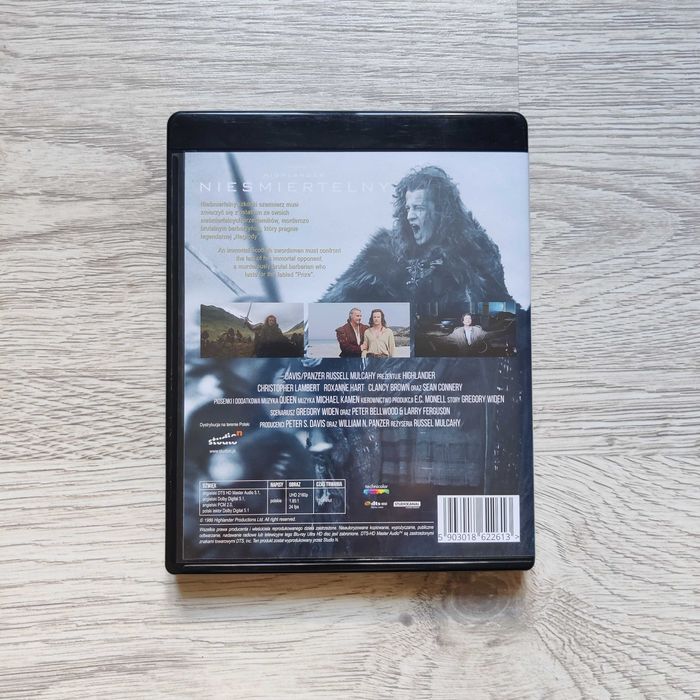 Nieśmiertelny - Blu-Ray UHD 4k - PL
