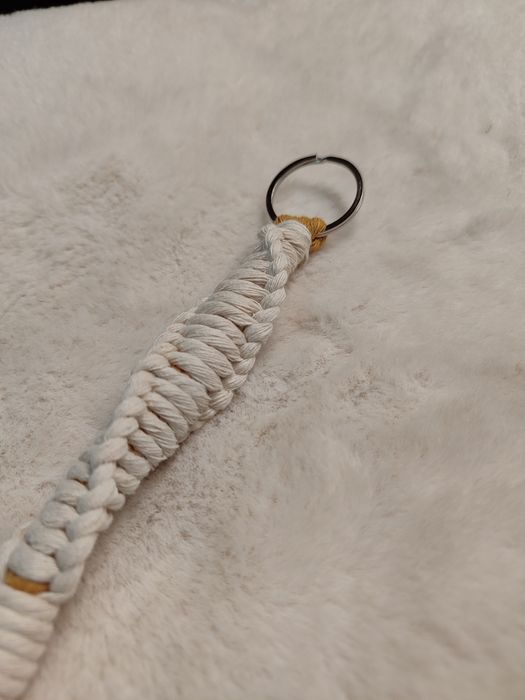 Porta chaves macramé