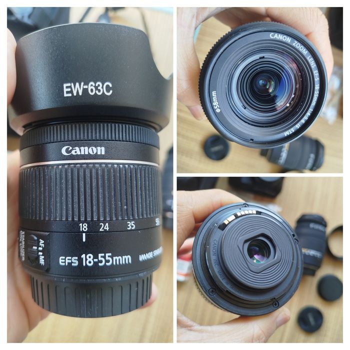 Canon 200D, 18-55mm STM e 50-200mm