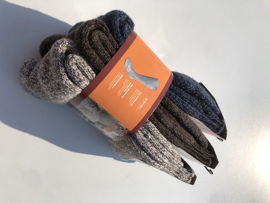 Skarpety Norweger Ciepłe r.39-42 Męskie Skarpety na narty zimę 3 pary