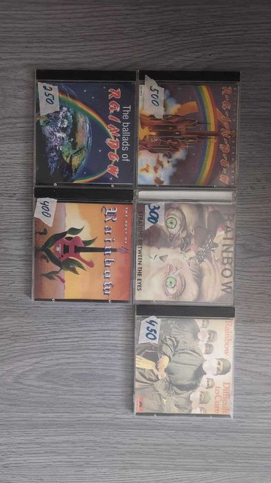 CD-диски рок-класики (Pink Floyd, Rainbow..)