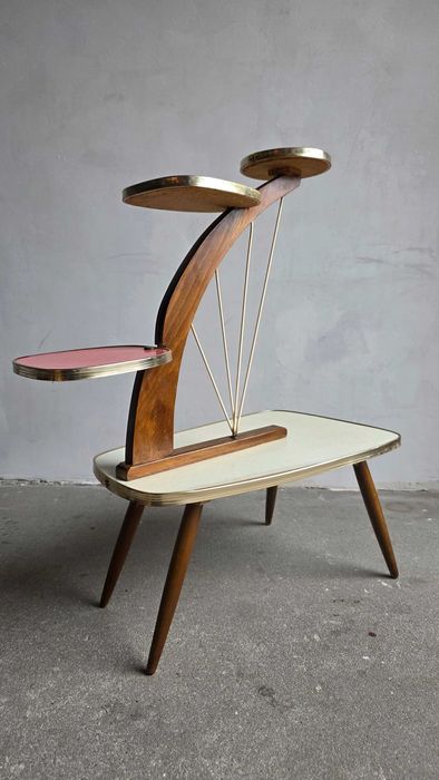 Duży kaskadowy kwietnik Rockabilly,Vintage.Lata 50