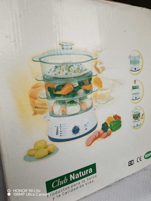 Multivap cozinha a vapor elétrica