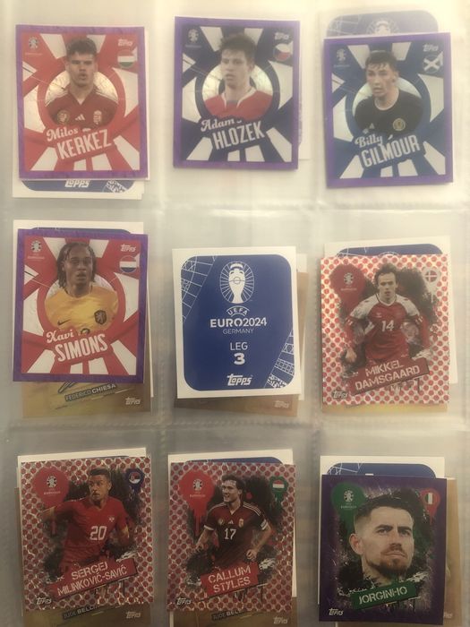 Cromos Parallels Euro 2024