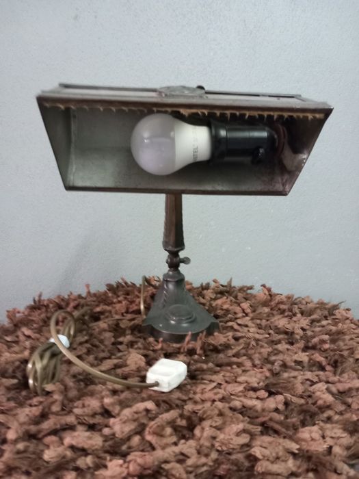 Candeeiro de secretaria antigo